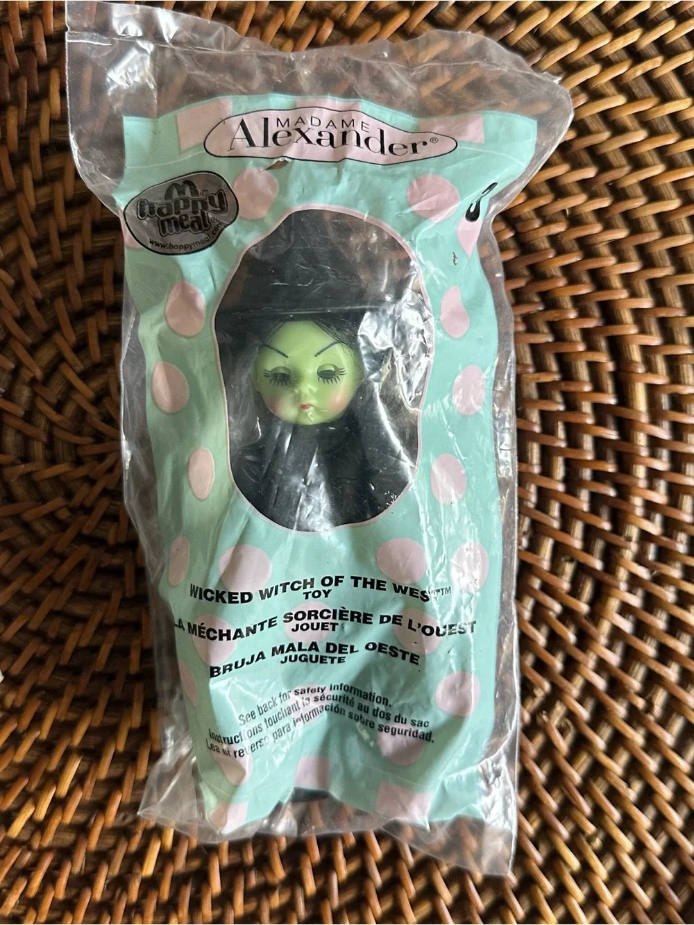 Madame Alexander McDonalds Wicked Witch of the West Doll Green New Sealed